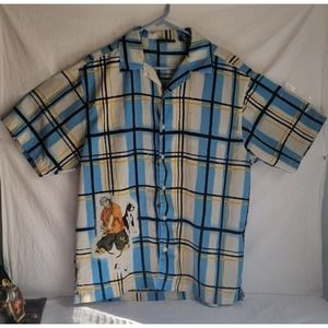 JET Streetwear Mens Button Up TSHIRT